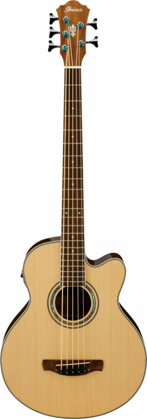 IBANEZ AEB Series Akustik Bass 5 String Natural High Gloss