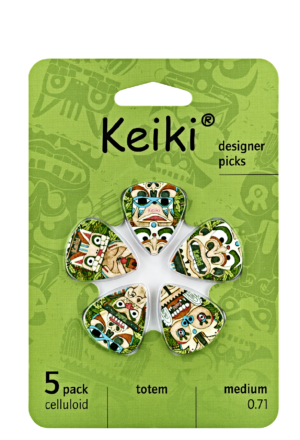 KEIKI "Totem" Picks 5 Stück