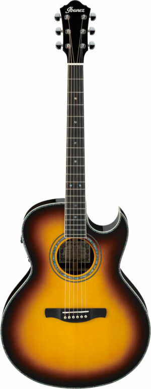 IBANEZ Joe Satriani Signature Akustikgitarre 6 String Vintage Burst