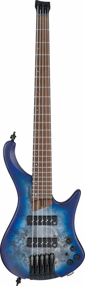 IBANEZ EHB-Serie E-Bass 5 String Pacific Blue Burst + Bag PGPGB