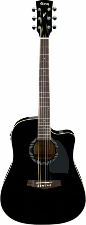 IBANEZ PF-Serie Akustikgitarre 6 String Performance Black
