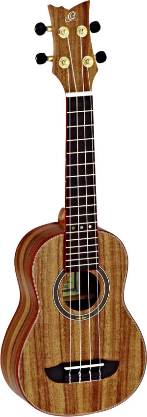 ORTEGA Timber Serie Sopran-Ukulele Satin open Pore inkl. Tasche