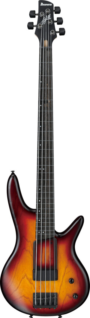 IBANEZ Garry Willis Signature E-Bass 5 String Tequila Sunrise Flat + Bag