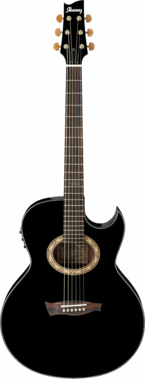 IBANEZ Steve Vai Signature Akustikgitarre 6 String Black Pearl