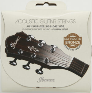 IBANEZ Saiten Set für 6 String .011/.015/.022w/.032w/.042w/.052w Phosphor/Bronze