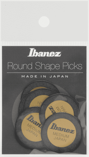 IBANEZ Round Pick 0,8mm 6 Stück schwarz