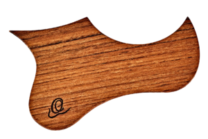 ORTEGA Pickguard für Ukulele Walnussholz für CC & SO