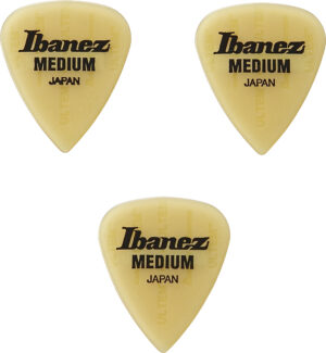 IBANEZ ULTEM Picks Teardrop Shape "Prestige" 0,75 mm Medium 3 Stück