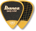 IBANEZ Grip Wizard Series Sand Grip Flat Pick gelb 6 Stück
