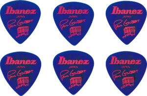 IBANEZ Picks Signature Series - Paul Gilbert 6 Stück Blau 1,0mm Heavy