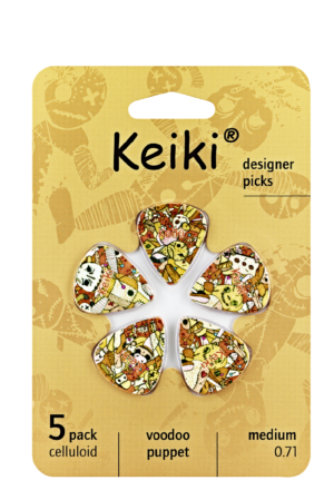 KEIKI "Voodoo" Puppet Picks 5 Stück