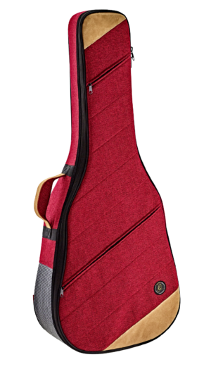 ORTEGA Softcase für Dreadnought Gitarre Bordeaux Wine