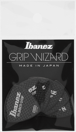 IBANEZ Grip Wizard Series Rubber Grip schwarz 6 Stück