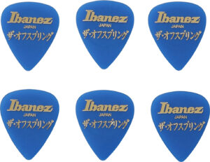 IBANEZ Signature Picks The Offspring Heavy 1,0mm blau aus pvc 6er Pack