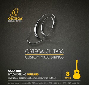 ORTEGA Single String - Nylon Silver- plated Copper Wound Single String 032