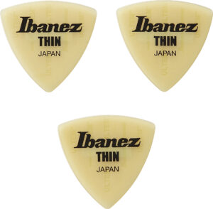 IBANEZ Plektren Triangle Shape "Prestige" Ultem 0,5 mm Thin 3 Stück