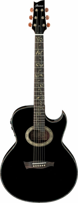 IBANEZ Steve Vai Signature Akustikgitarre 6 String Black Pearl
