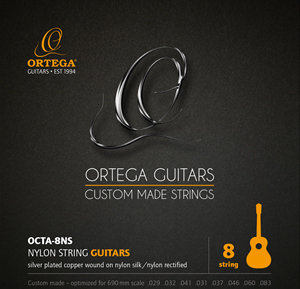 ORTEGA Single String - Nylon Silver- plated Copper Wound Single String 031