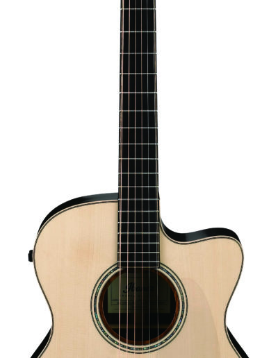 IBANEZ Artwood Grand Concert Gitarre 6 String Open Pore Semi Gloss + Case