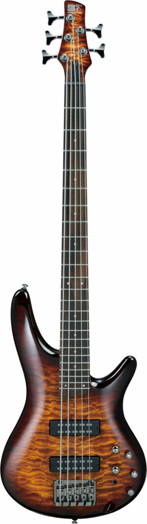 IBANEZ SR-Serie E-Bass 5 String Dragon Eye Burst