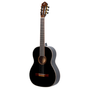 ORTEGA Family Series 4/4 Konzertgitarre 6 String Lefty black inkl. Tasche