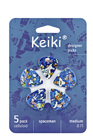 KEIKI "Spaceman" Picks 5 Stück