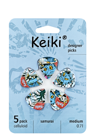 KEIKI "Samurai" Picks 5 Stück