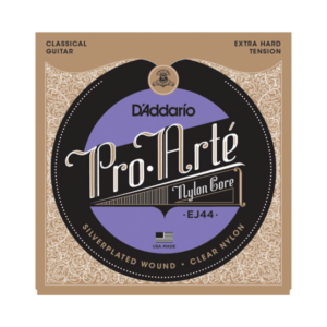 EJ44 D'Addario EJ44 Pro-Arte Saiten für Klassikgitarre, Nylon, extrastraffe Spannung