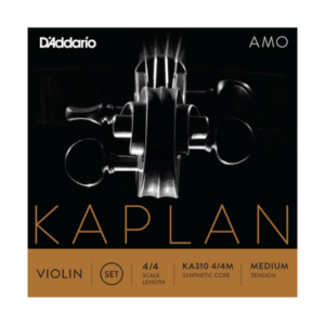 KA310 4/4M D'Addario Kaplan Amo Violin Saiten Satz 4/4 Größe, mittlere Spannung