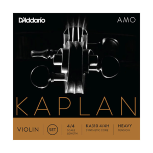 KA310 4/4H D'Addario Kaplan Amo Violin Saiten Satz 4/4 Größe, straffe Spannung