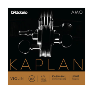 KA310 4/4L D'Addario Kaplan Amo Violin Saiten Satz 4/4 Größe, leichte Spannung