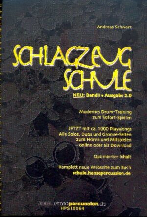 Schwarz, Andreas Schlagzeugschule Band 1 (+Online Access +Download )