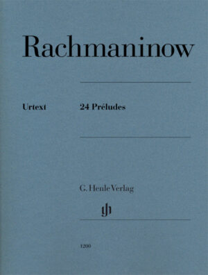 Rachmaninoff, Sergei 24 Préludes für Klavier