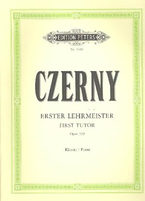 Czerny, Carl Erster Lehrmeister op.599 für Klavier