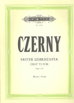 Czerny, Carl Erster Lehrmeister op.599 für Klavier