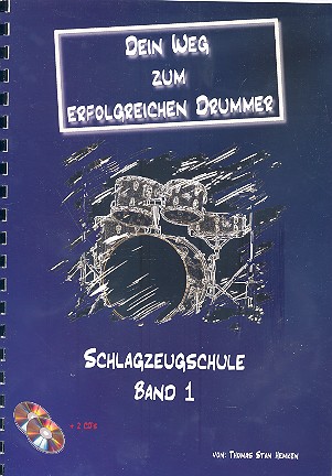 Hemken, Thomas Stan Dein Weg zum erfolgreichen Drummer Band 1 (+2 CD's)