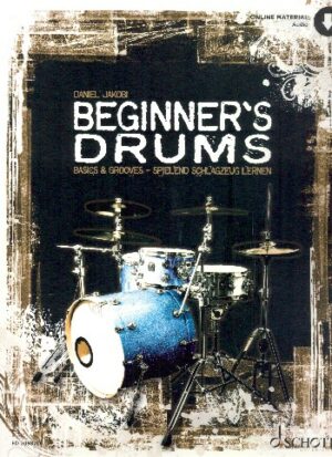 Jakobi, Daniel Beginner's Drums (+Online Material) für Schlagzeug (dt)