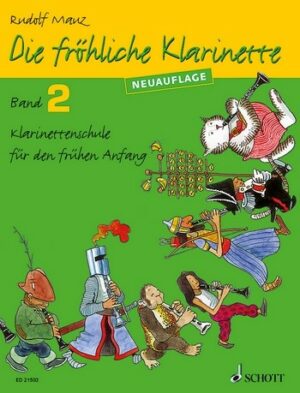 Mauz, Rudolf Die fröhliche Klarinette Band 2 - Schule