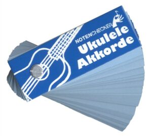 Notenchecker Ukulele-Akkorde Fächer mit 140 Seiten