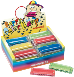 HOHNER Mundharmonika, Happy Color Harp, C