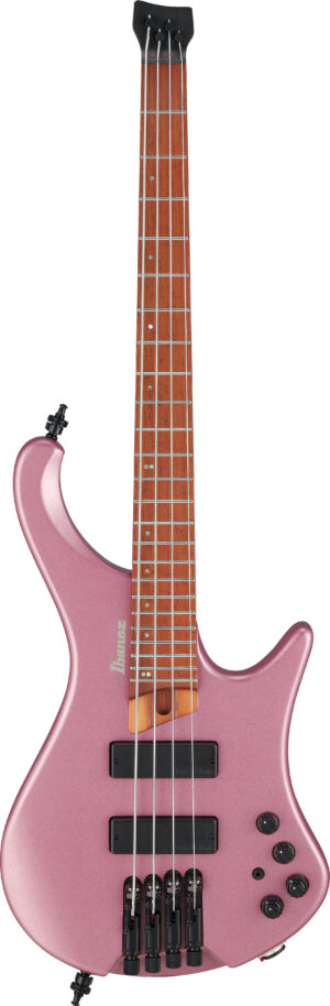 IBANEZ EHB Serie E-Bass 4 String Shortscale Pink Gold Metallic Matte + Bag