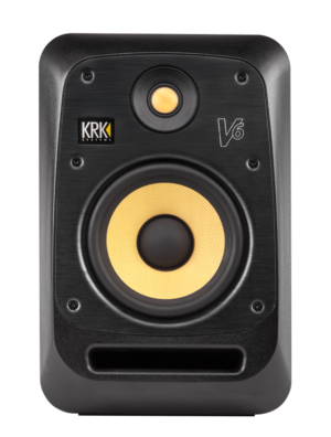 KRK Studiomonitor, Nahfeld, aktiv, V6S4, 155 Watt, 6,5"/1", schwarz