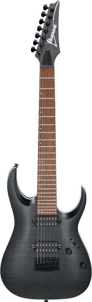 IBANEZ RGA Serie E-Gitarre 7 String Transparent Grey Flat