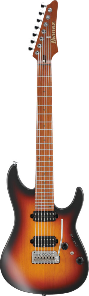 IBANEZ AZ Prestige E-Gitarre 7 String Made in Japan Tri Fade Burst + Case M20AZ