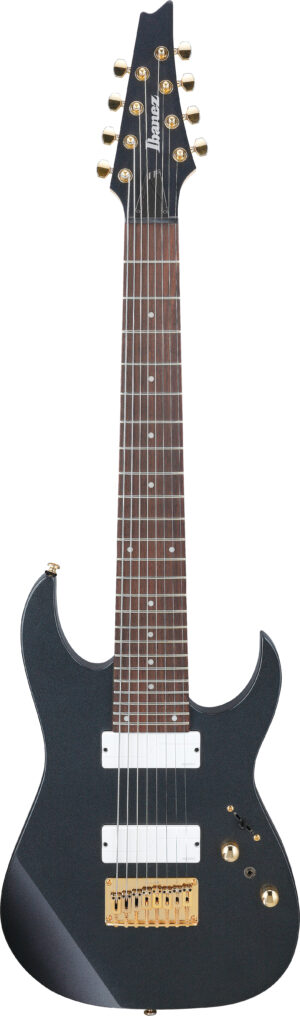 IBANEZ RG-Serie E-Gitarre 8 String Iron Pewter