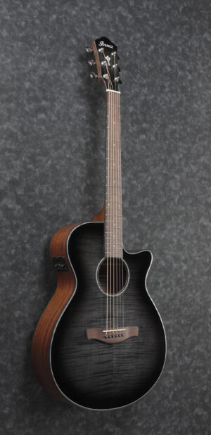 IBANEZ AEG Series Akustikgitarre 6 String Transparent Charcoal Burst