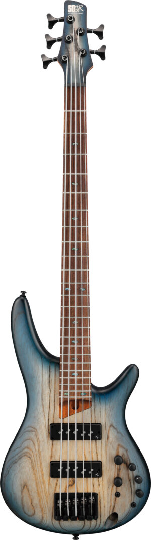 IBANEZ SR-Serie E-Bass 5 String Cosmic Blue Starburst Flat