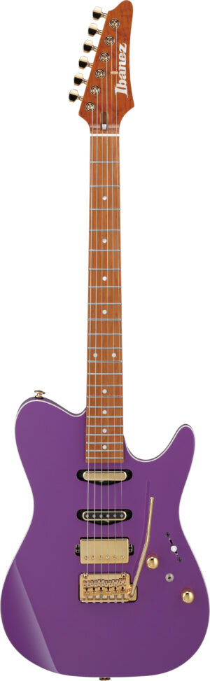 IBANEZ Lari Basillo Signature E-Gitarre 6 String Violet + Case
