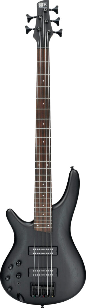IBANEZ SR-Serie E-Bass 5 String Lefty Weathered Black