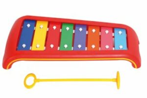 Kinder-Glockenspiel C-Dur mit 1 Kunststoffschlägel